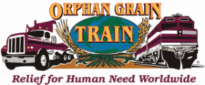 Orphan Grain Train Logo